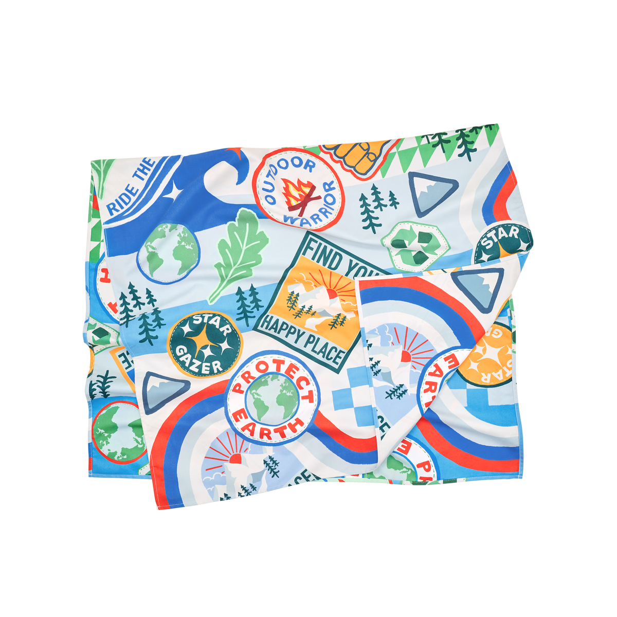 Dock & Bay Beach Towel Kids Collection M Into the Wild 100% Recycled 100% Recycled