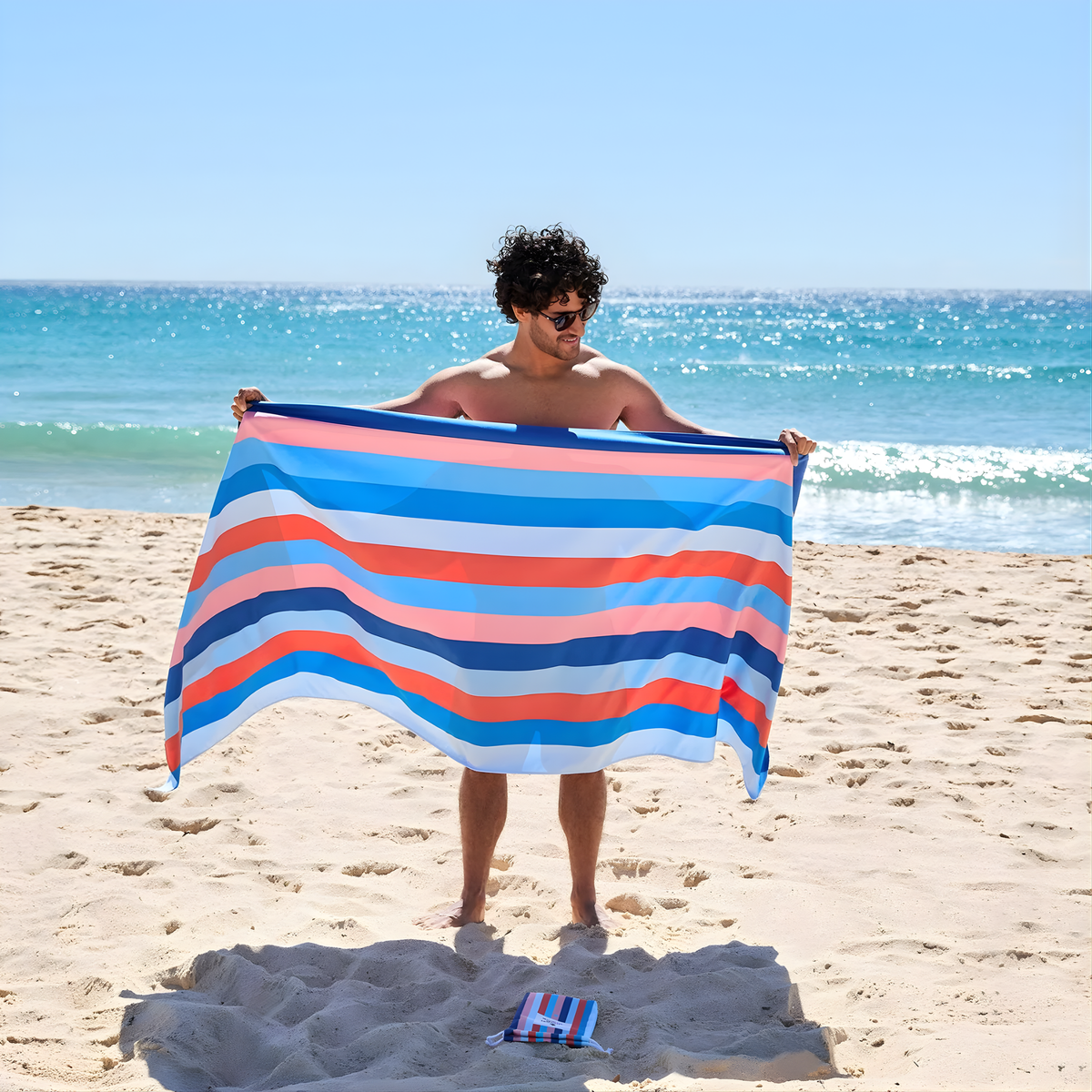 Dock & Bay Beach Towel Summer Collection L Ocean Pavilion 100% Recycled 100% Recycled