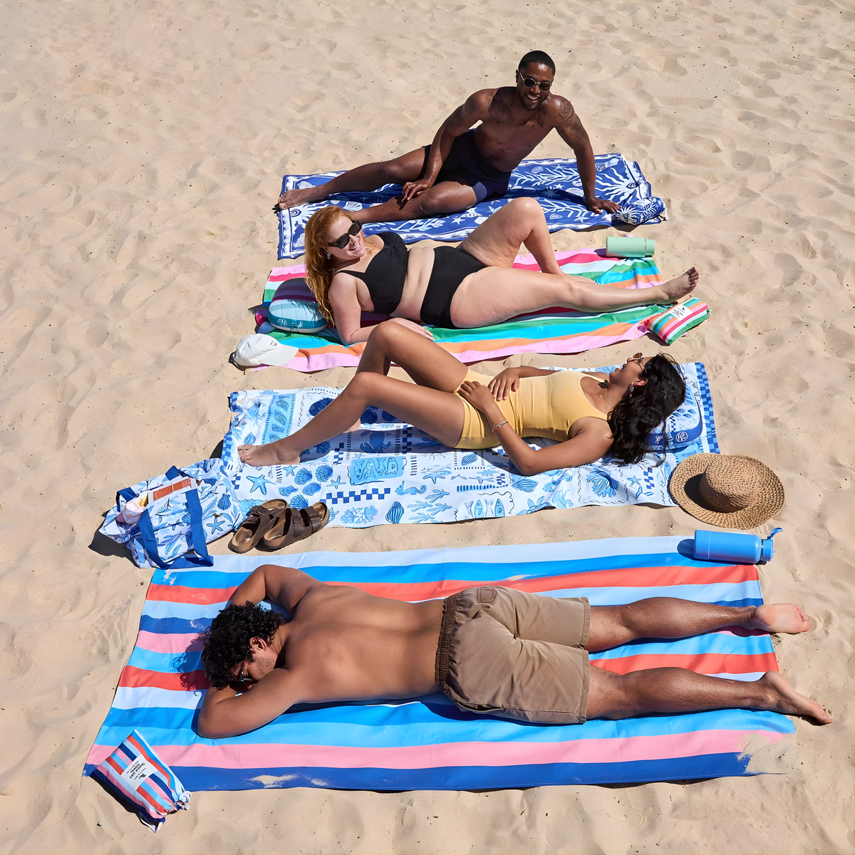 Dock & Bay Beach Towel Summer Collection L Ocean Pavilion 100% Recycled 100% Recycled