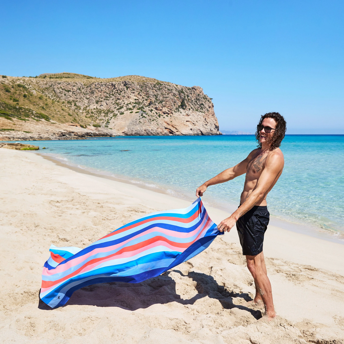 Dock & Bay Beach Towel Summer Collection L Ocean Pavilion 100% Recycled 100% Recycled