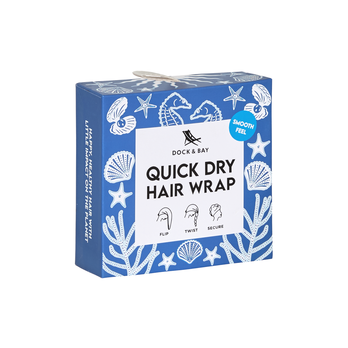 Dock & Bay Hair Wrap Collection Ocean Treasure 100% Recycled 100% Recycled