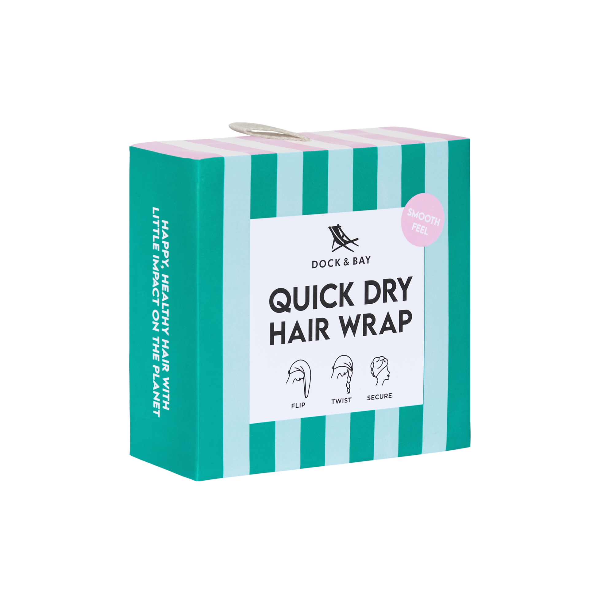 Dock & Bay Hair Wrap Collection Pastel Pier 100% Recycled 100% Recycled