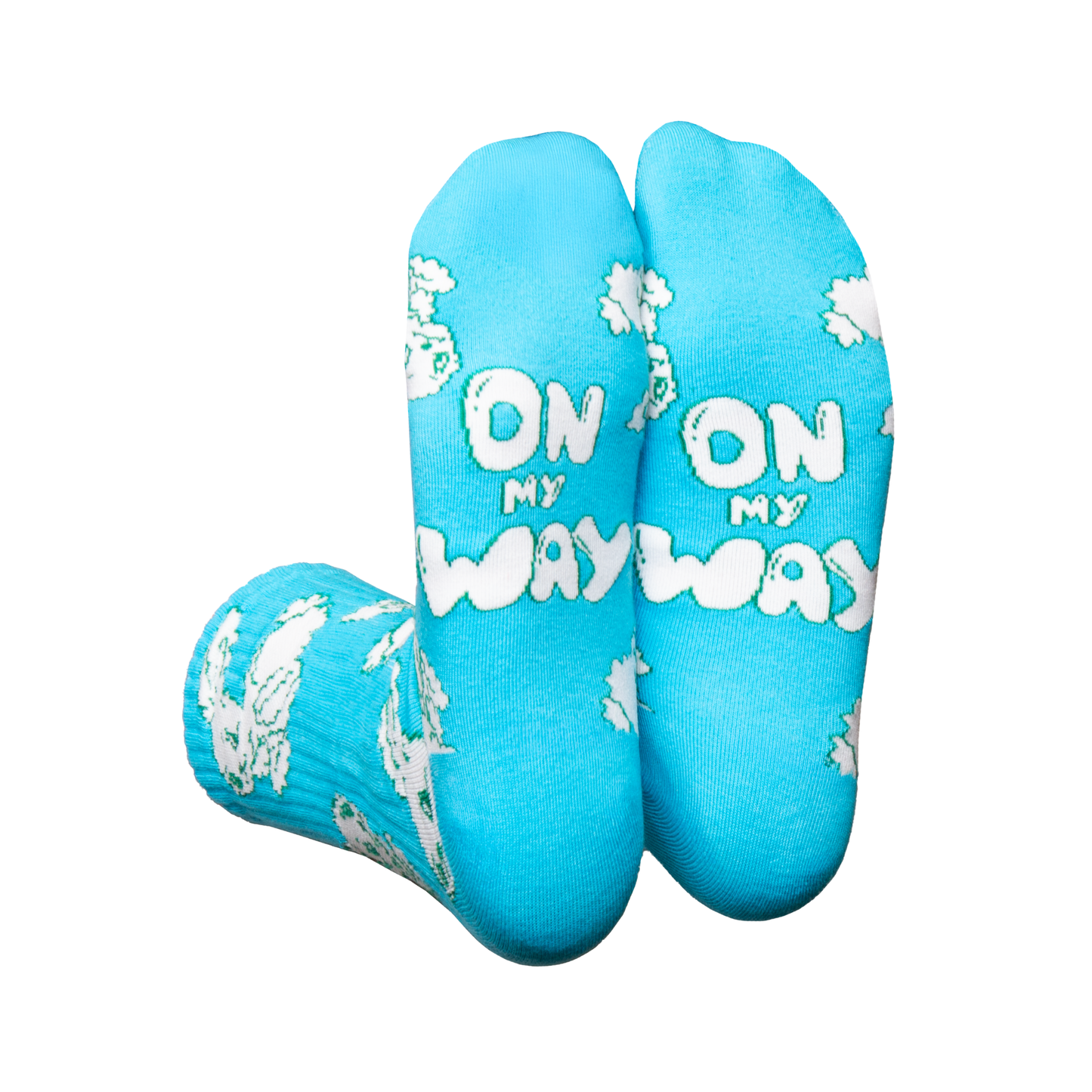 Eat My Socks Crew Socks Late Bunny