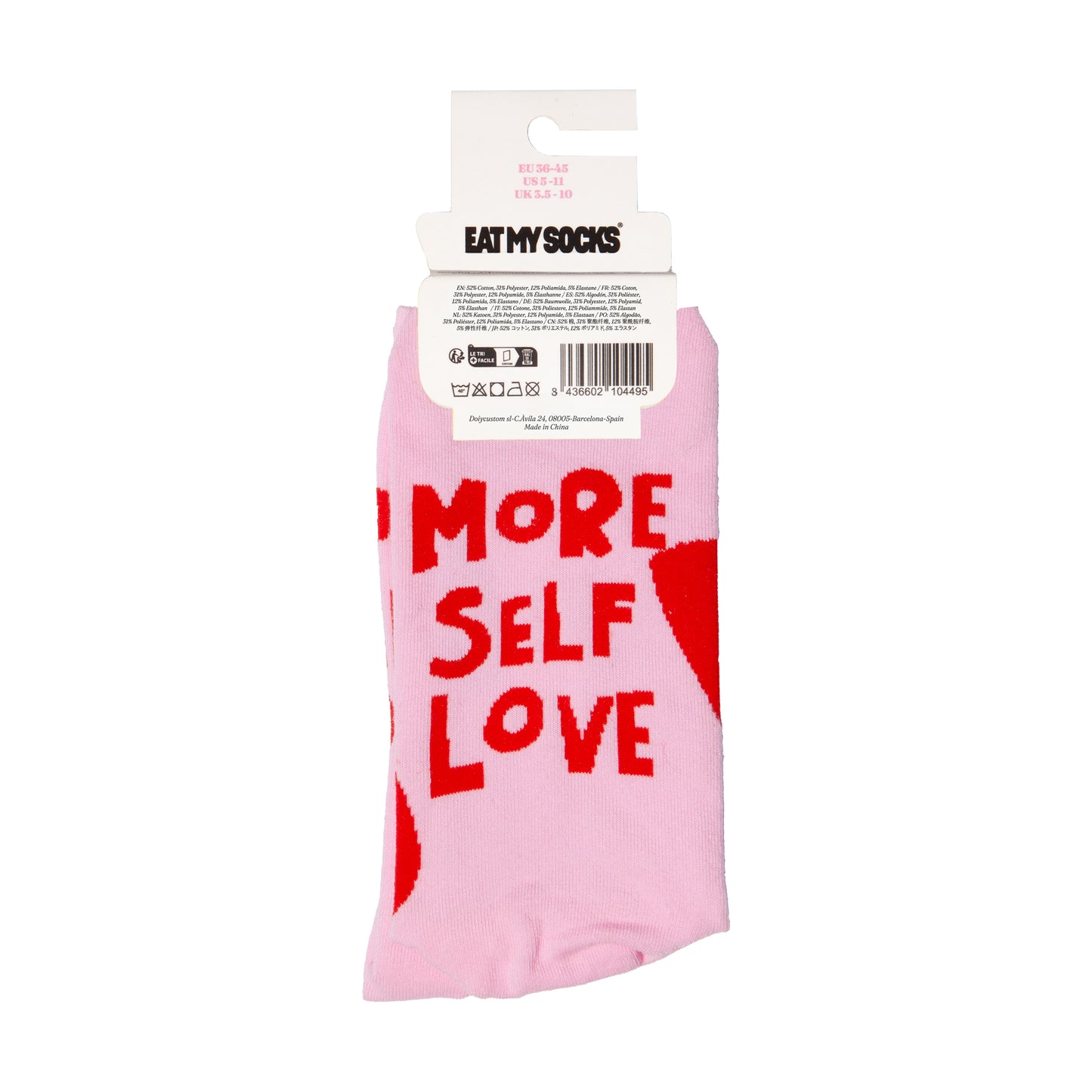 Eat My Socks Crew Socks Love