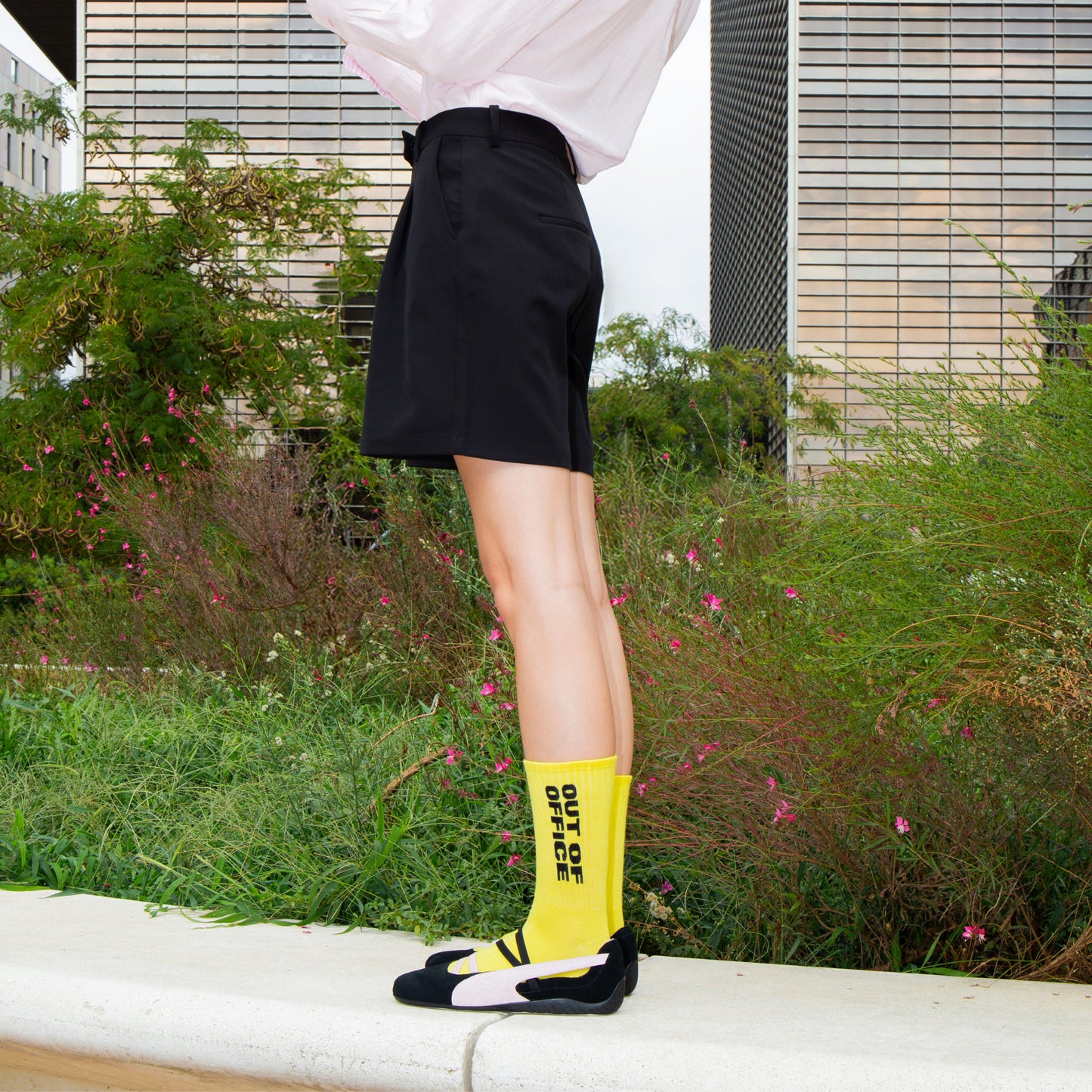 Eat My Socks Crew Socks Out of Office