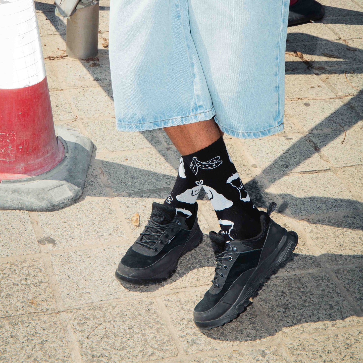 Eat My Socks Crew Socks Trash