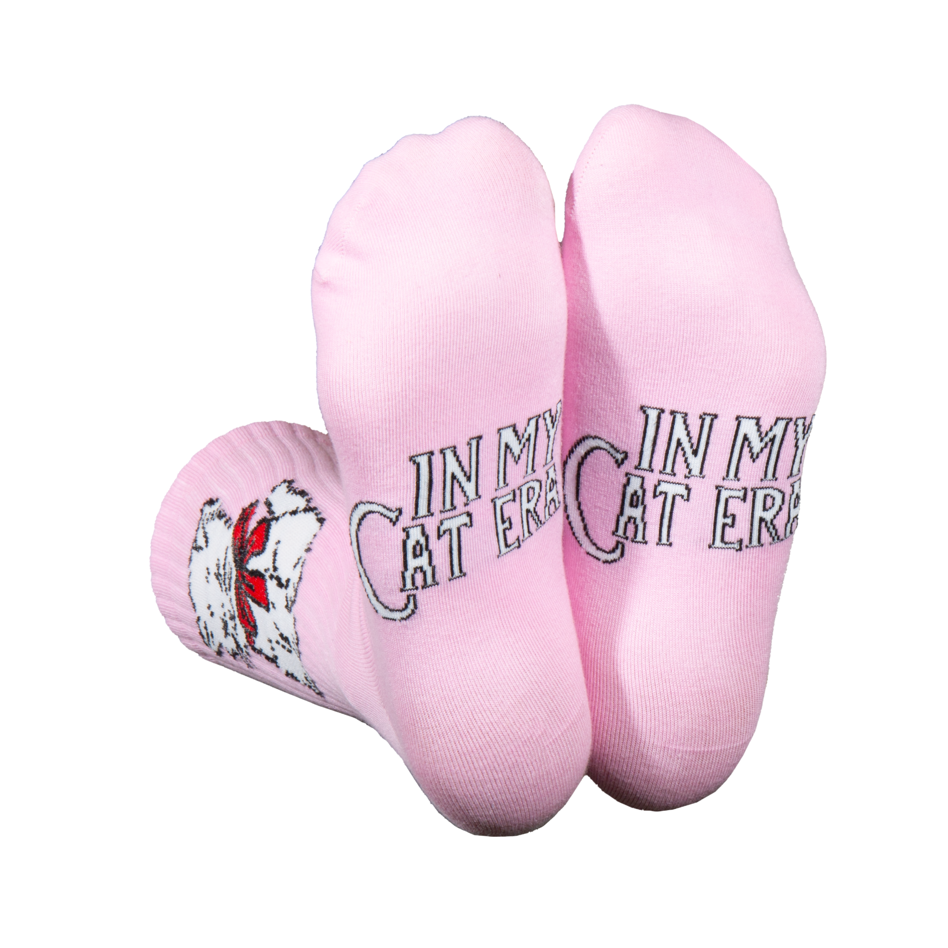 Eat My Socks Crew Socks Vintage Cat
