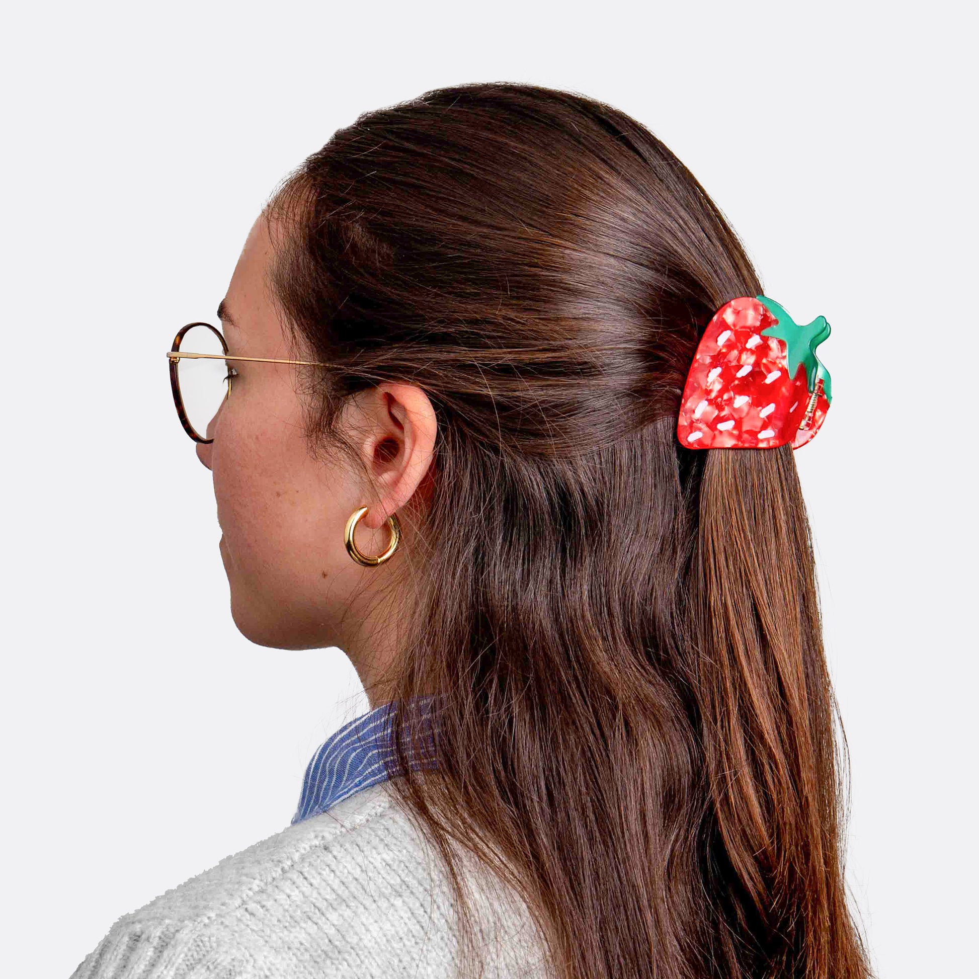 Eat My Socks Hair Claw Strawberry