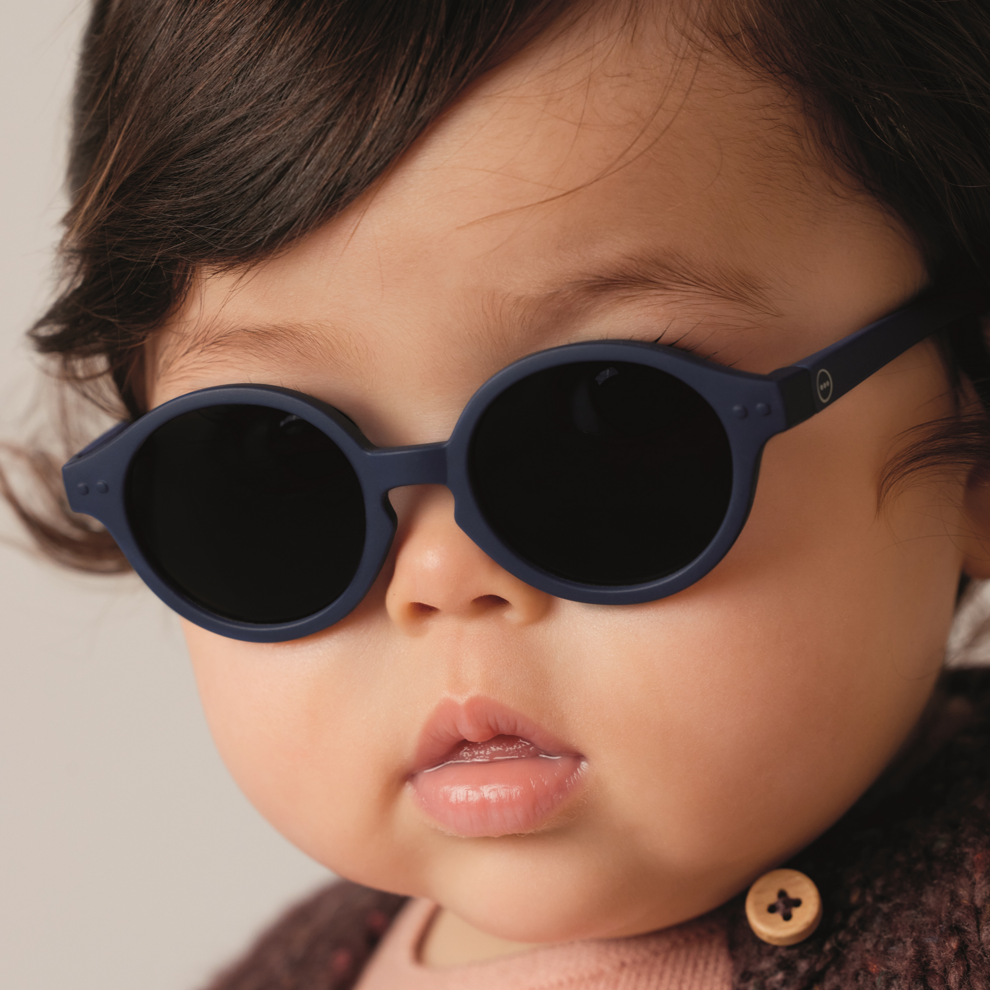 IZIPIZI Sun Baby (0-3Y) Collection D Denim Blue