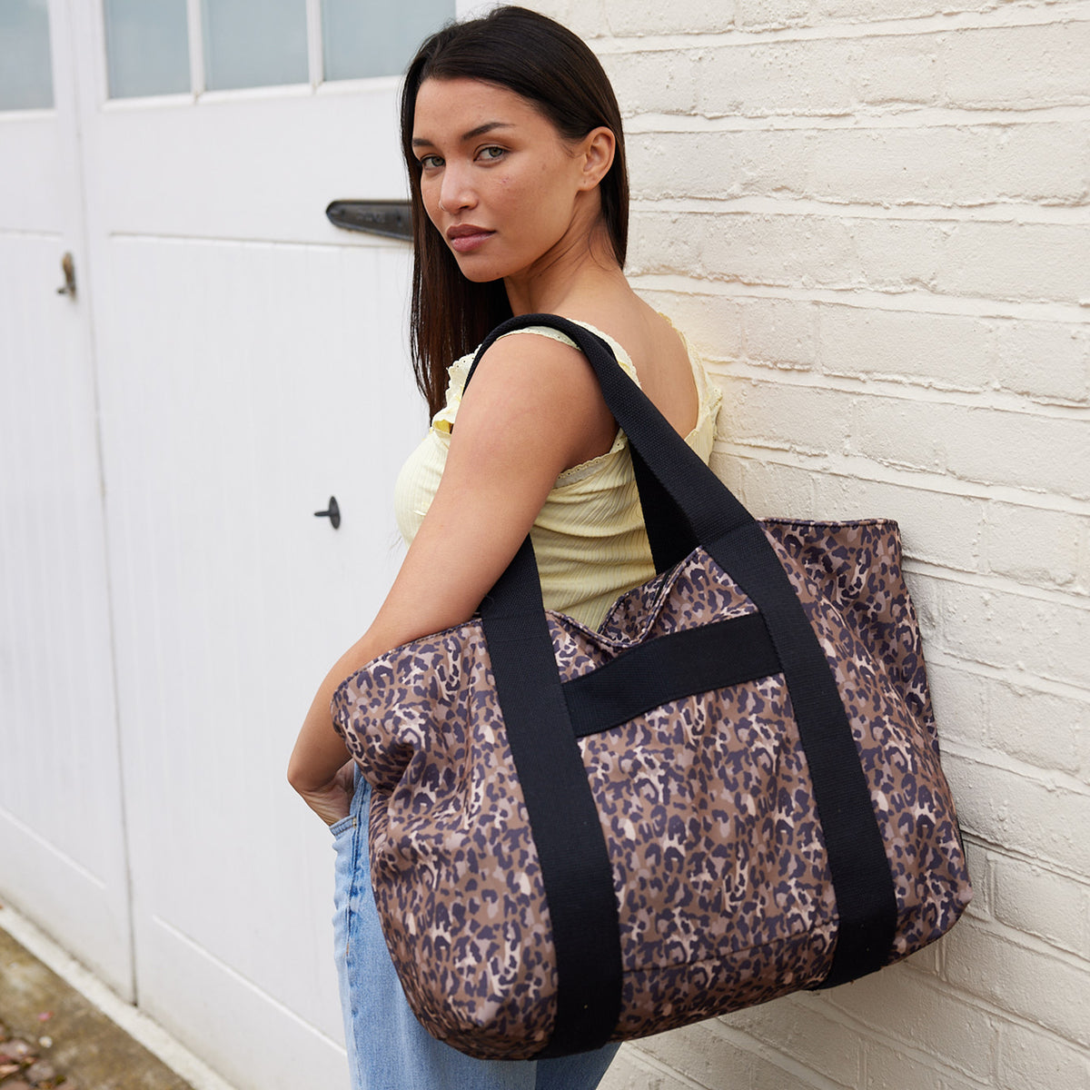 Kind Bag Carryall Tote Leopard