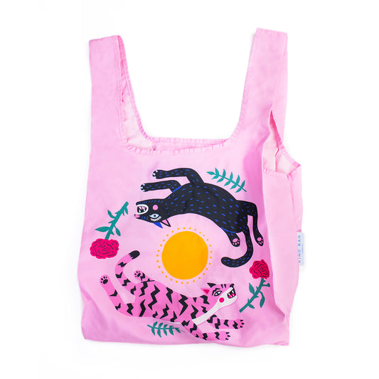 Kind Bag Reusable Bag Collab Amy Hastings Leaping Cat