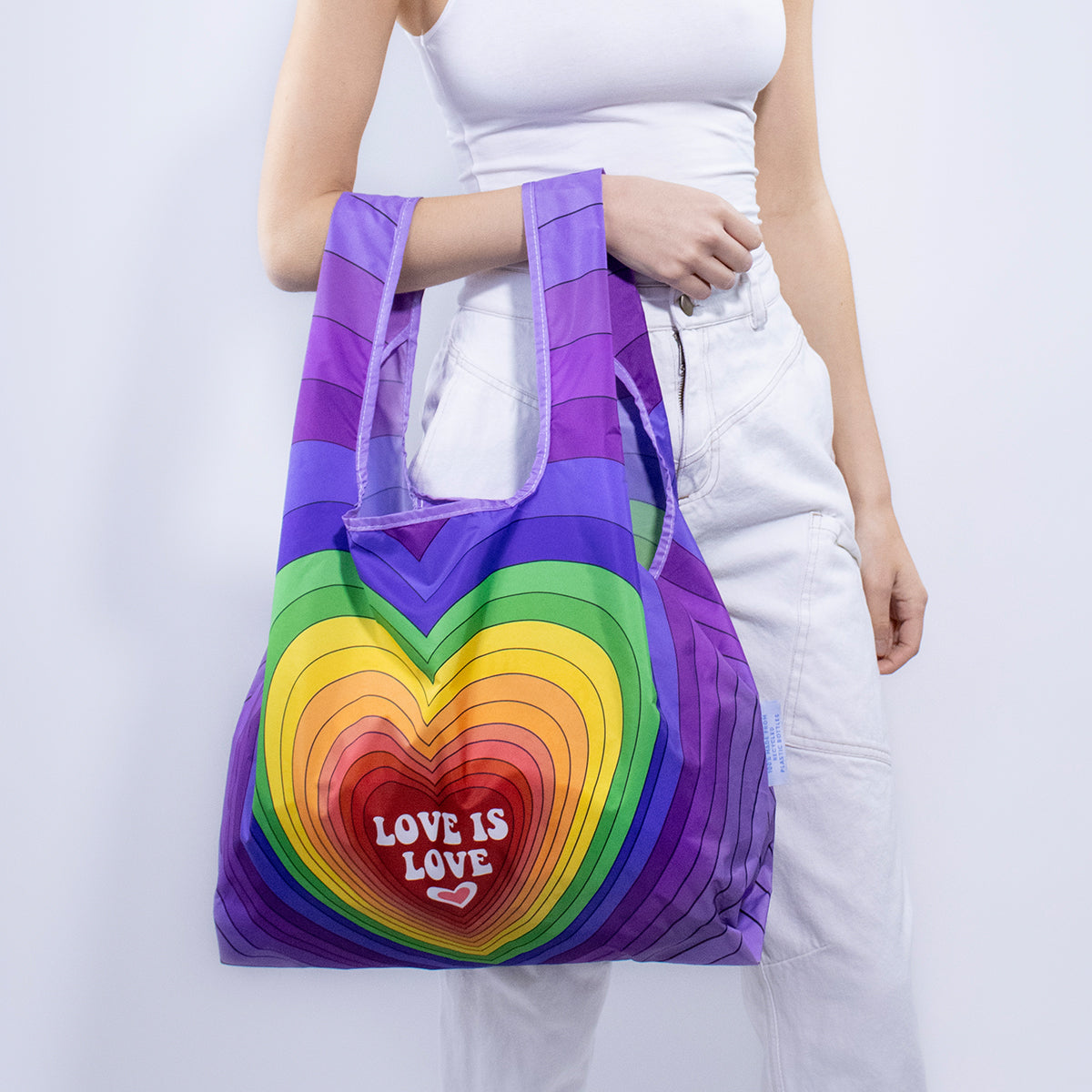 Kind Bag Reusable Bag Medium Love Rainbow