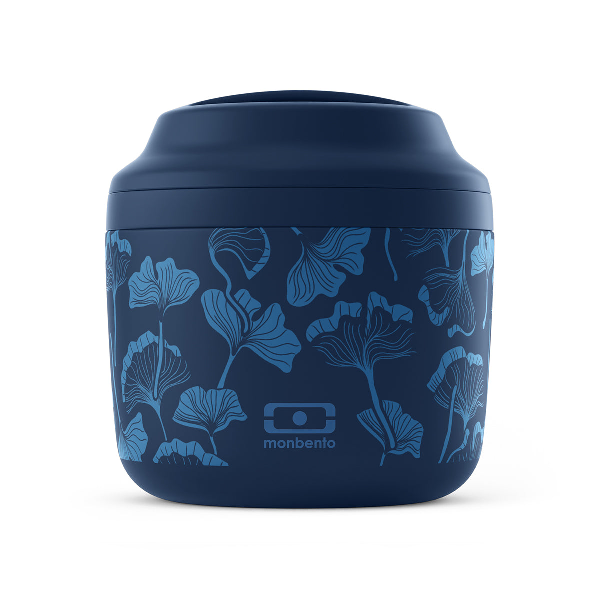 Monbento MB Element Graphic (550ml) Ginkgo Blue Insulated Lunch Box Insulated Lunch Box