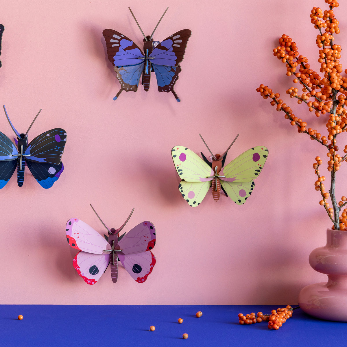 Studio Roof Wall Art Butterflies (B7) Luzerne
