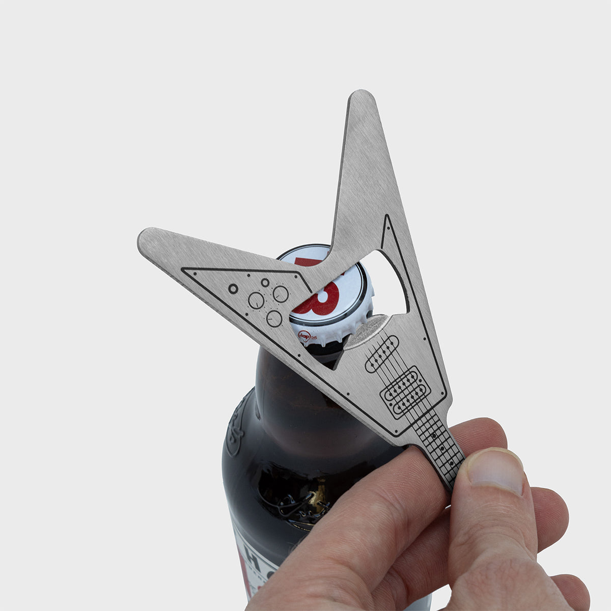 Suck UK Bottle Opener Guitar Metal