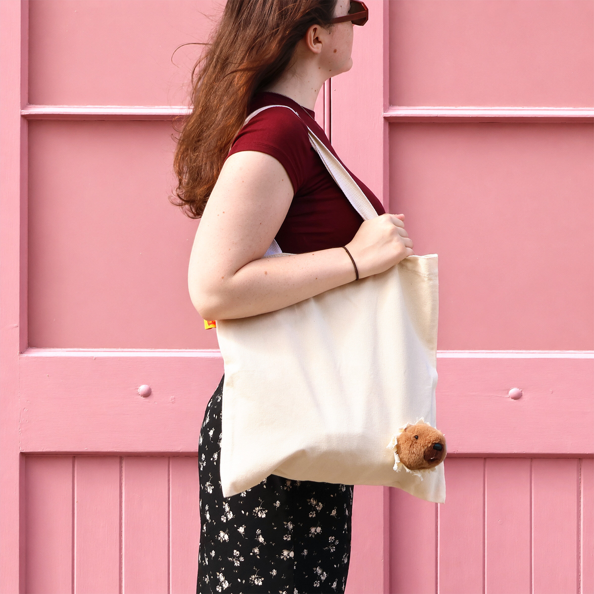 Suck UK Peeky Tote Capybara