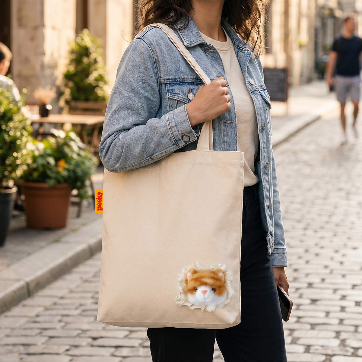 Suck UK Peeky Tote Cat