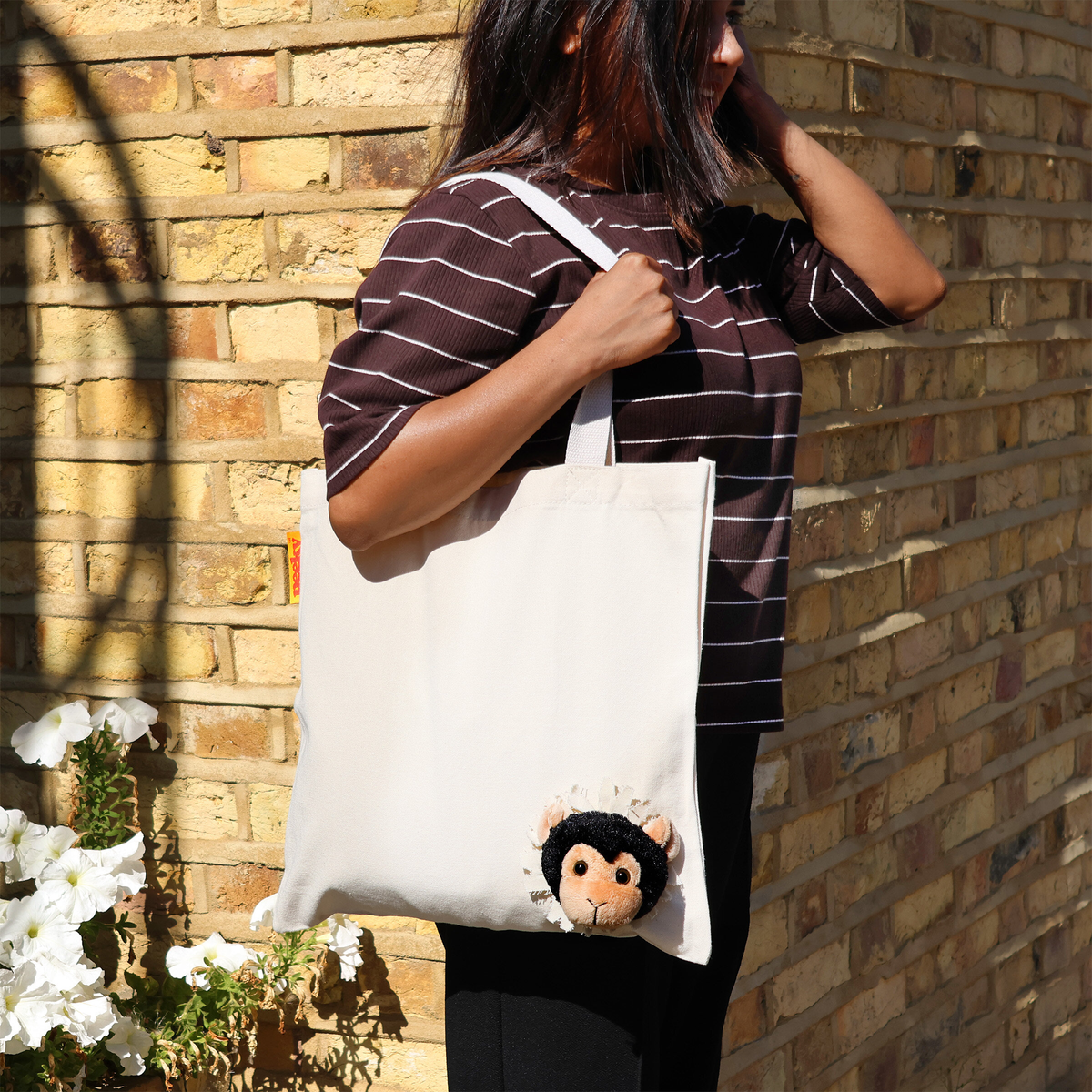 Suck UK Peeky Tote Monkey
