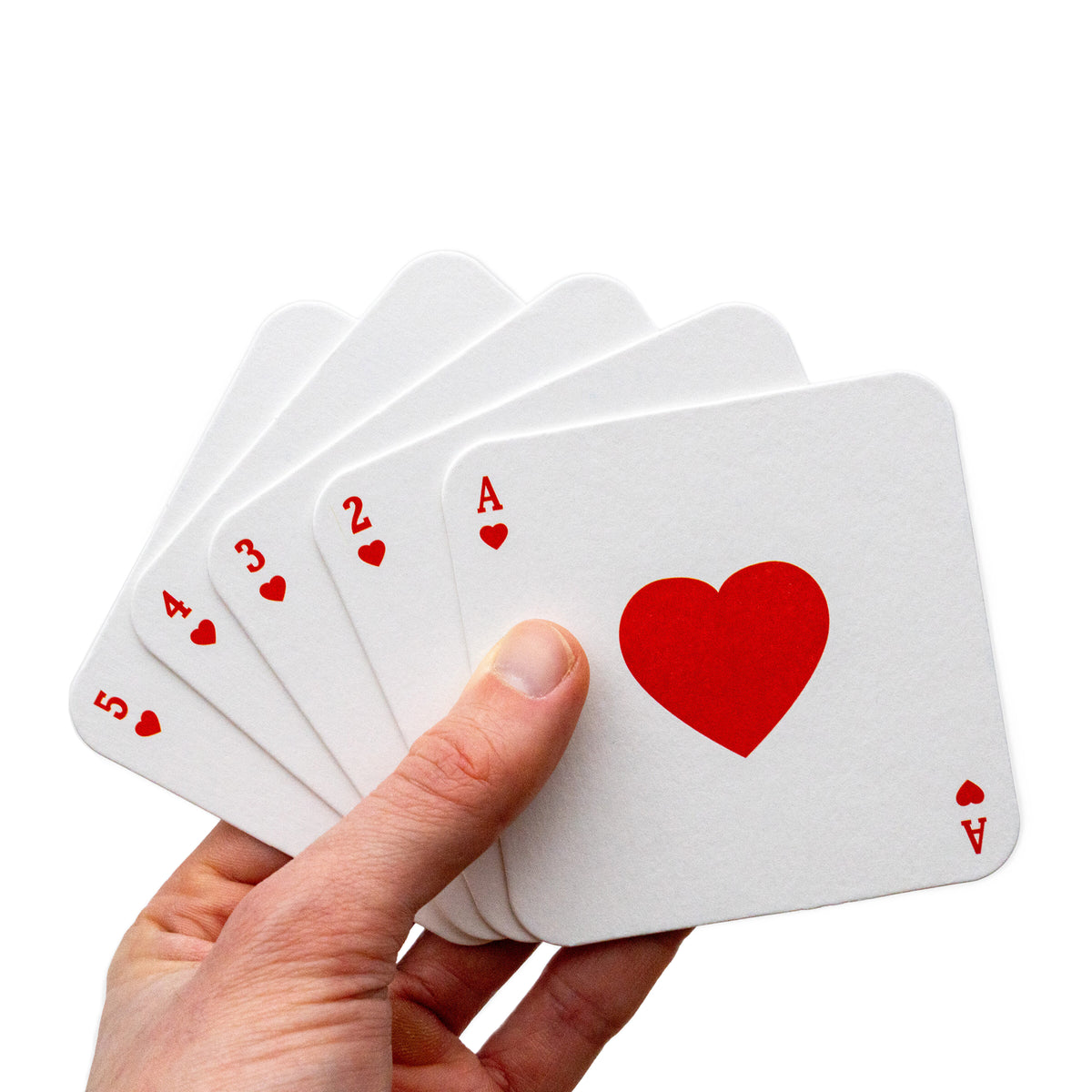 Suck UK Playing Card Drink Mats