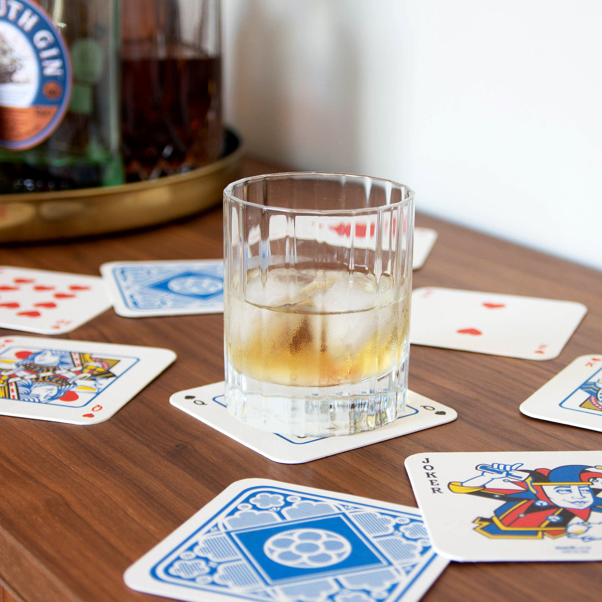 Suck UK Playing Card Drink Mats