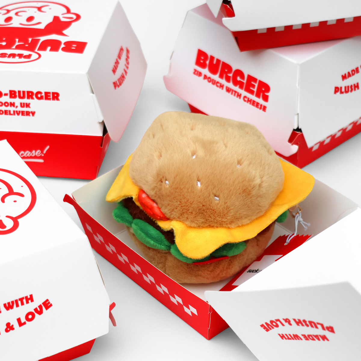 Suck UK Zip Case Burger