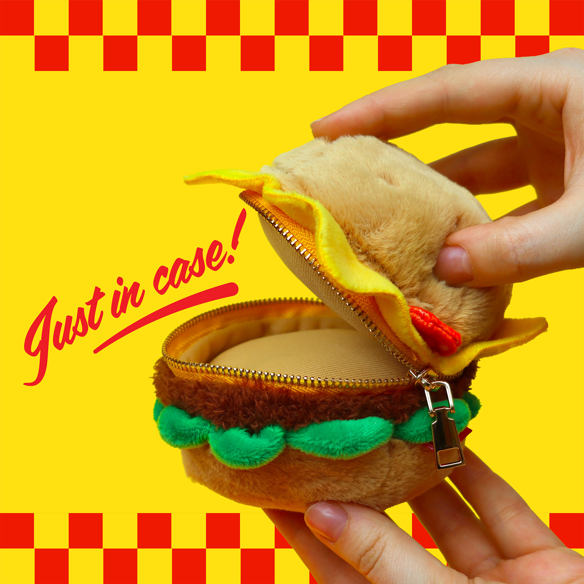 Suck UK Zip Case Burger