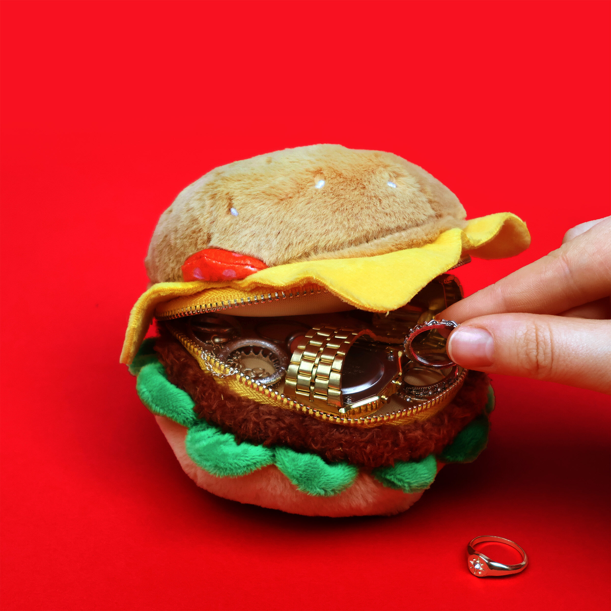 Suck UK Zip Case Burger