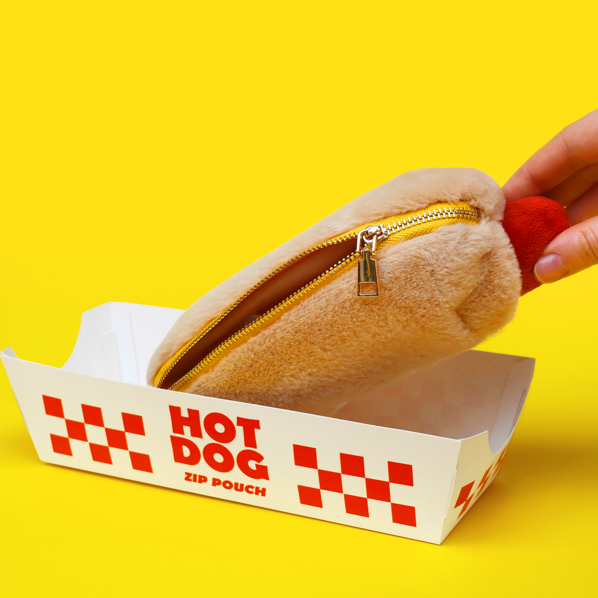 Suck UK Zip Case Hot Dog