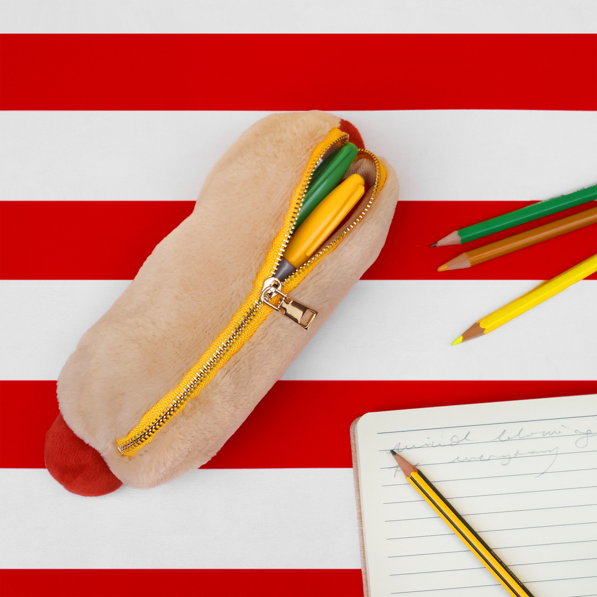 Suck UK Zip Case Hot Dog
