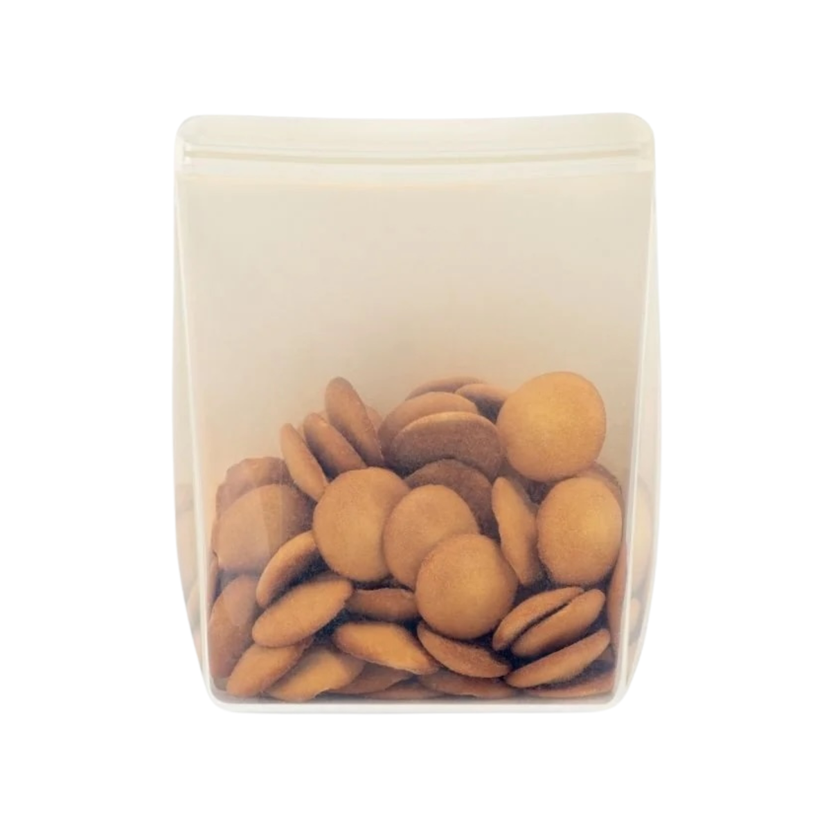 W&P Reusable Silicone Bag Stand Up 1.5L Cream