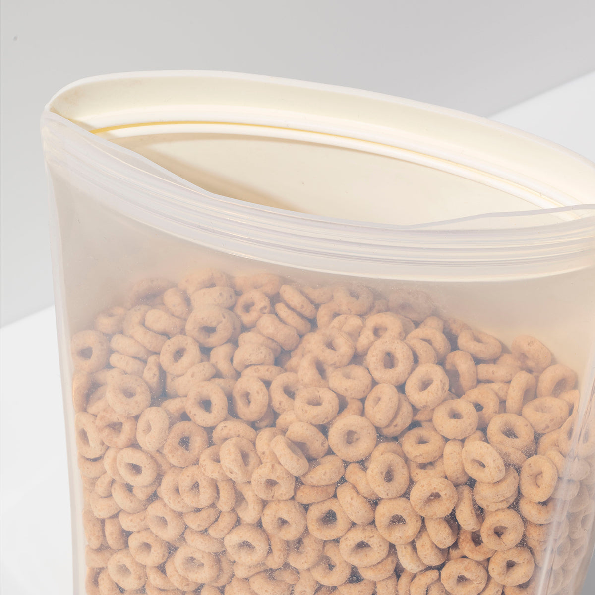 W&P Reusable Silicone Bag Stand Up 1L Cream