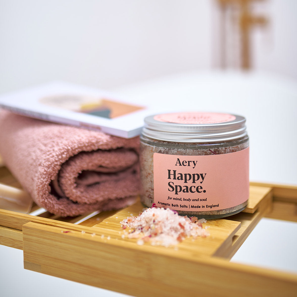 Aromatherapy 500g Bath Salts Happy Space