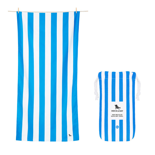 Beach Towel Cabana Collection XL Bondi Blue