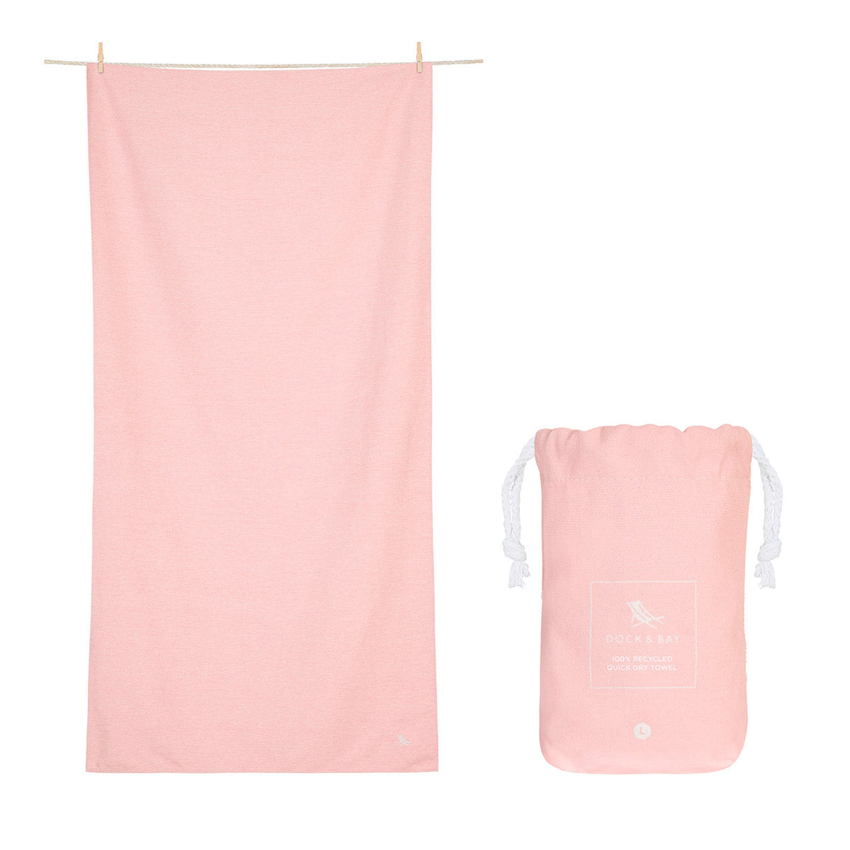Fitness Towel Essential Collection L Island Pink