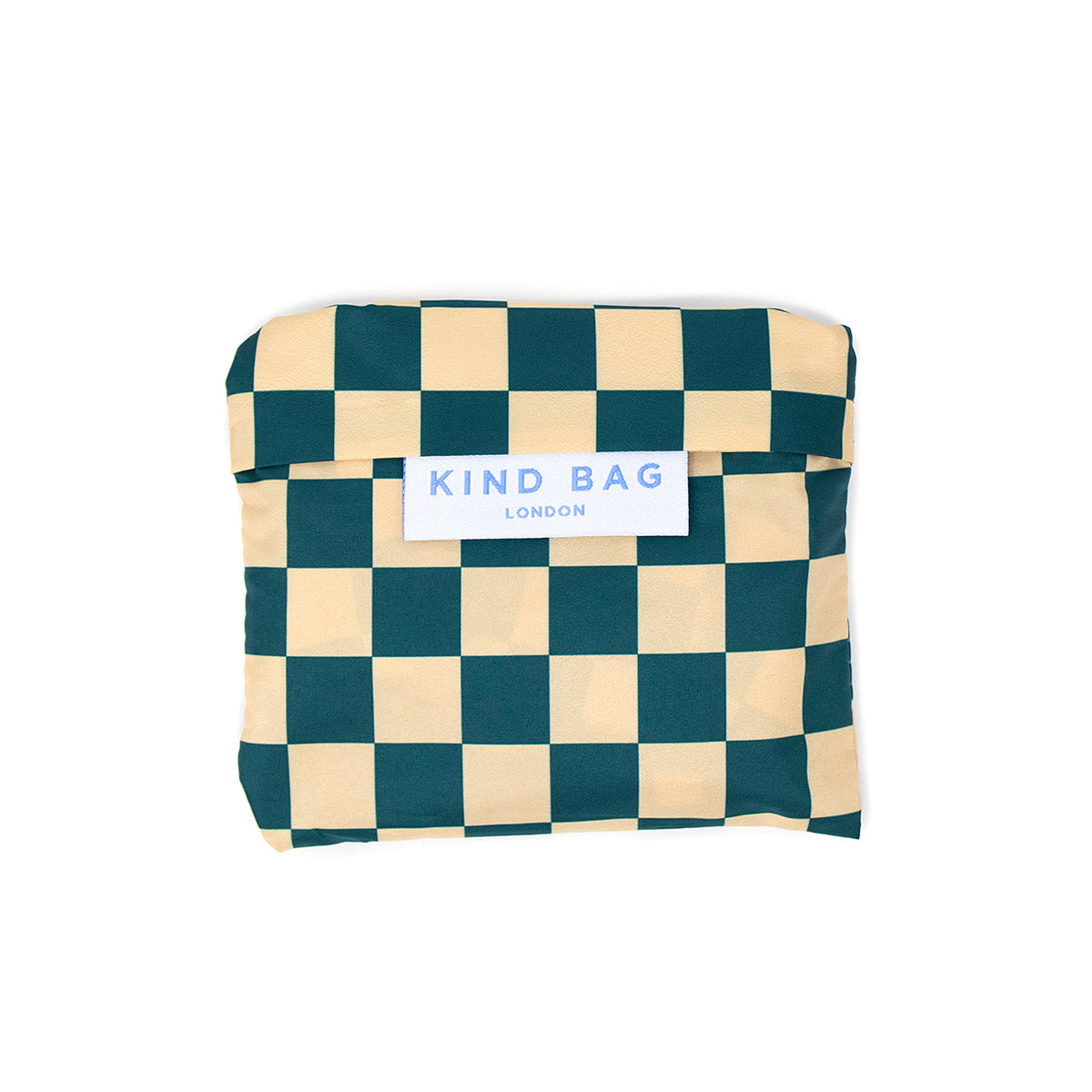 Reusable Bag Medium Checkerboard Teal