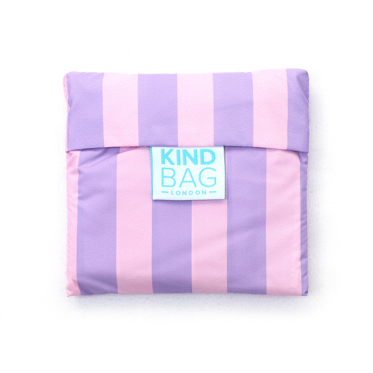 Reusable Bag Medium Purple Stripes