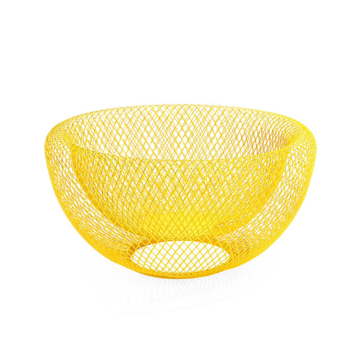 MoMA Wire Mesh Bowl Yellow