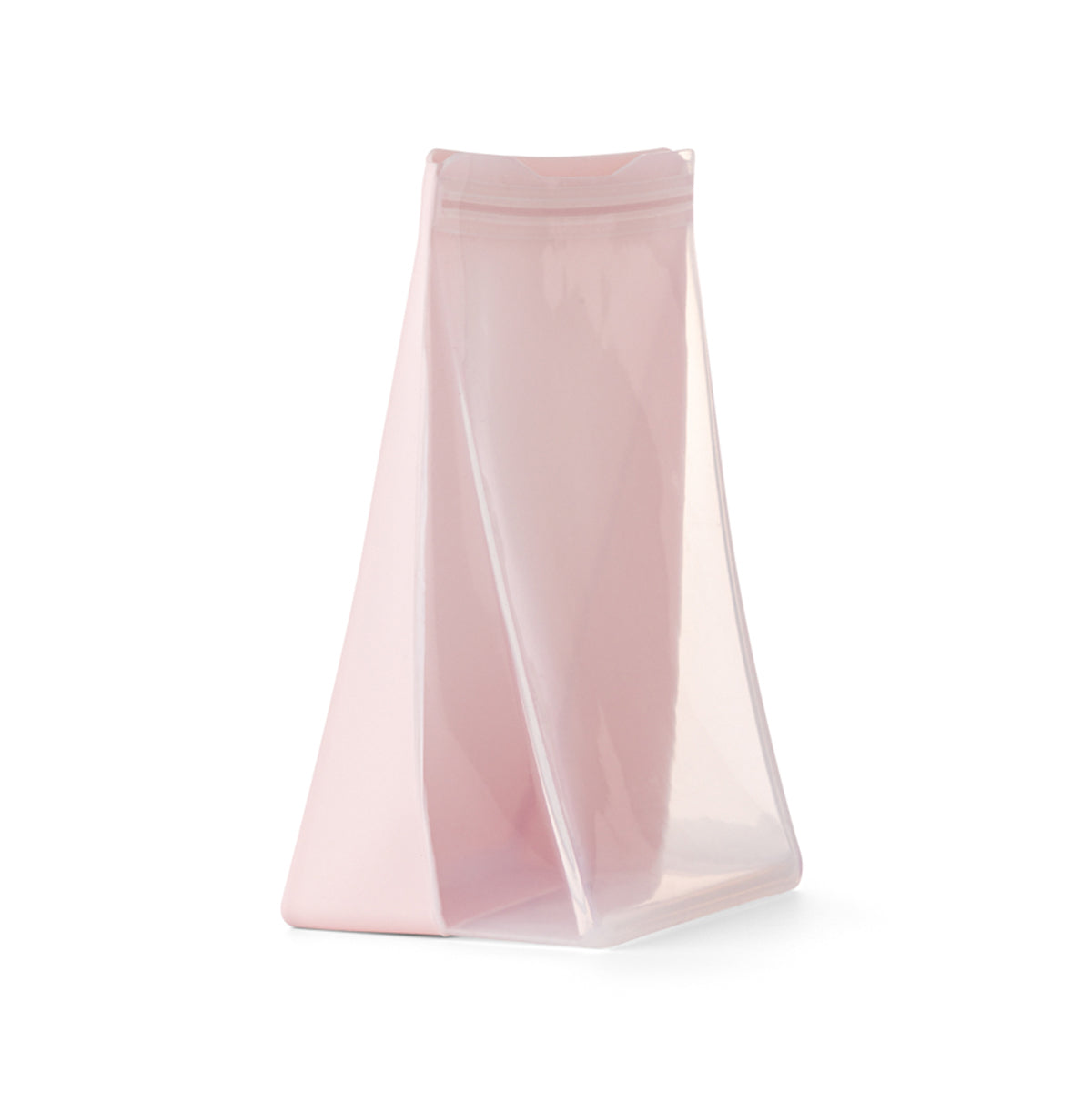 Reusable Silicone Bag Stand Up 1.5L Blush