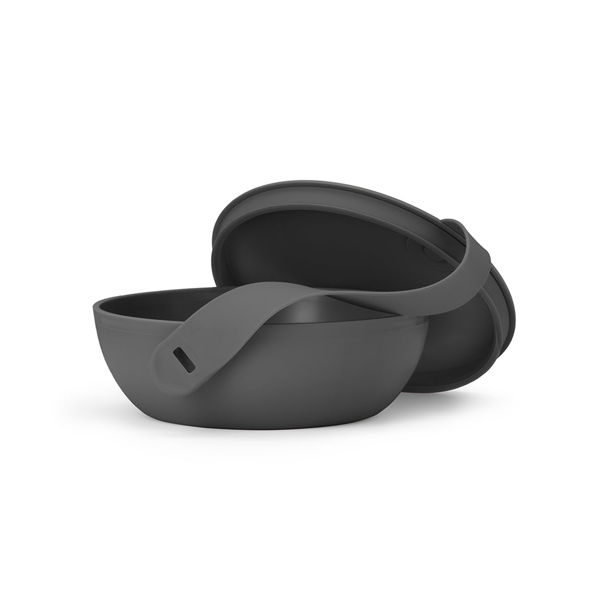 Lunch Bowl Plastic Charcoal