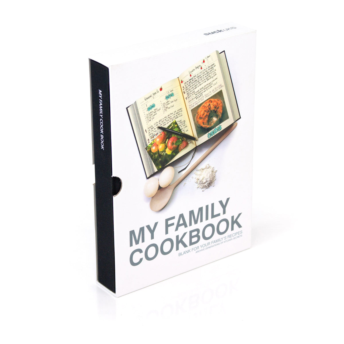My Family Cookbook Black