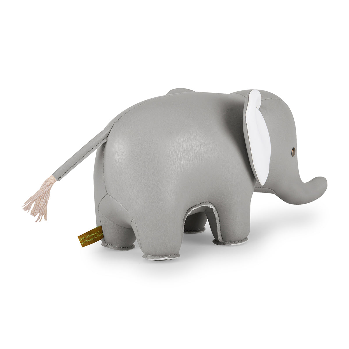 Bookend Classic Elephant Gray