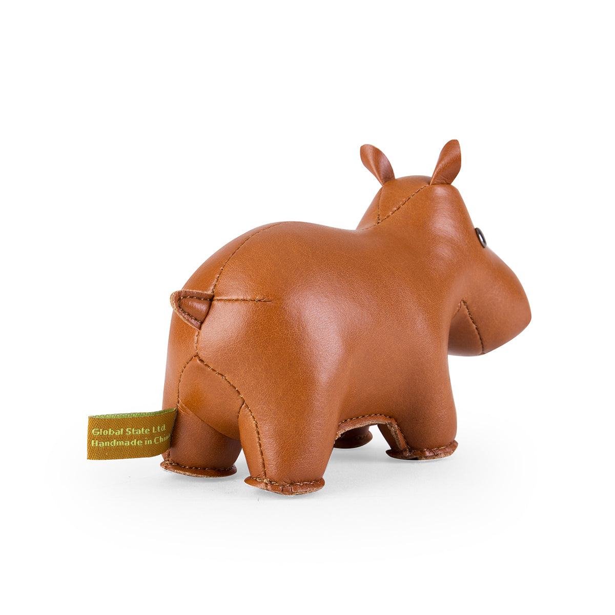 Paperweight Classic Hippo Tan