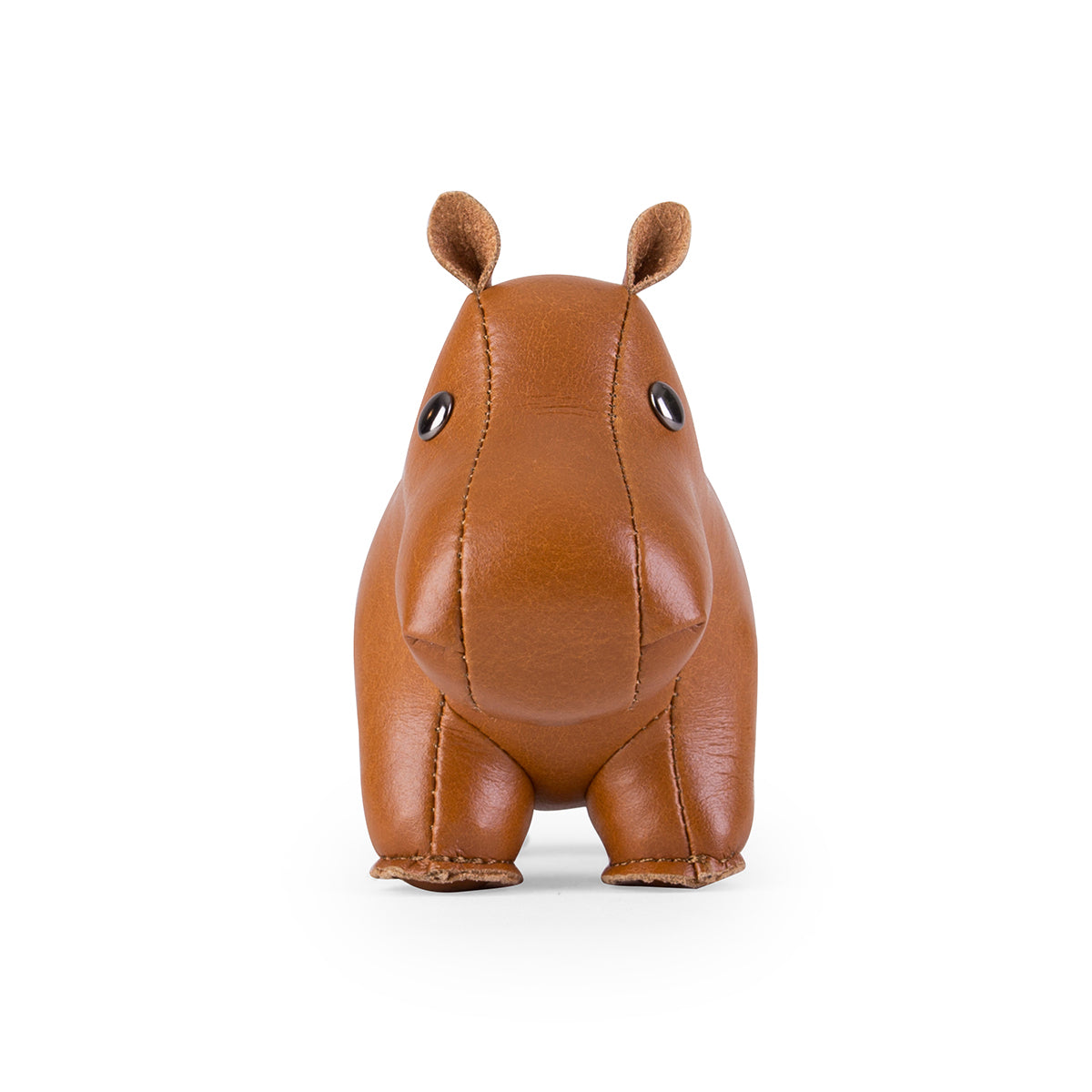 Paperweight Classic Hippo Tan